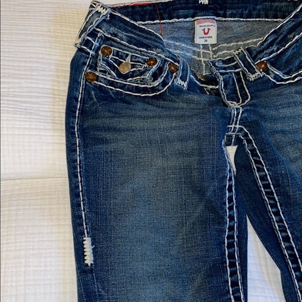 Joey Super T True Religion Jeans - Picture 6 of 7